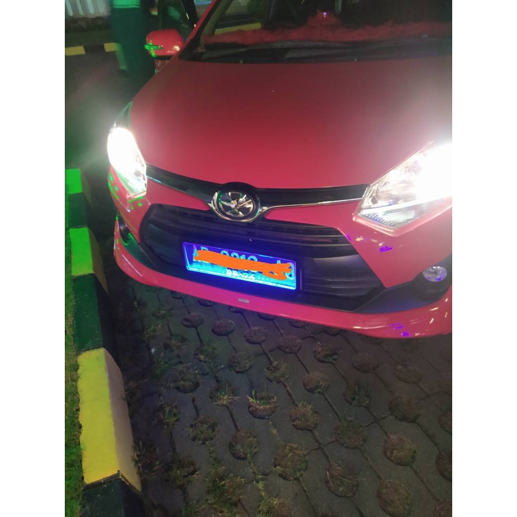 COVER PLAT MOBIL ACRILIK TERMASUK LAMPU