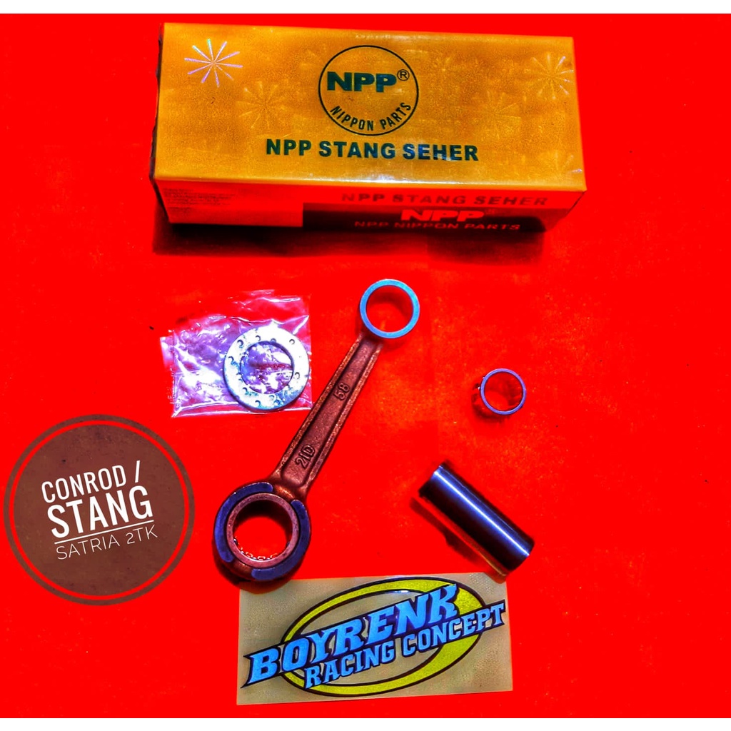 STANG SEHER CONROD KIT SATRIA 2TAK NPP - BOYRENK SURABAYA