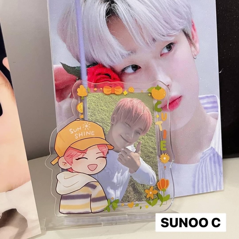 READY ACRYLIC STANDEE PHOTOCARD ENHYPEN SUNOO FROM SUNOO BAR CHINA OFFICIAL