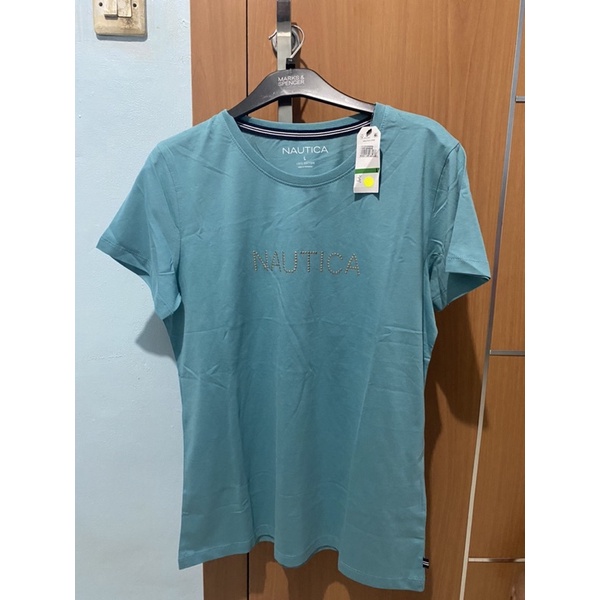 Nautica green shirt
