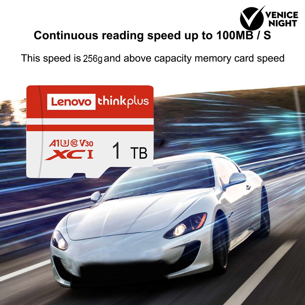 (SC) Lenovo U3 Memory Card 1TB 2TB High speed Transmisi Data