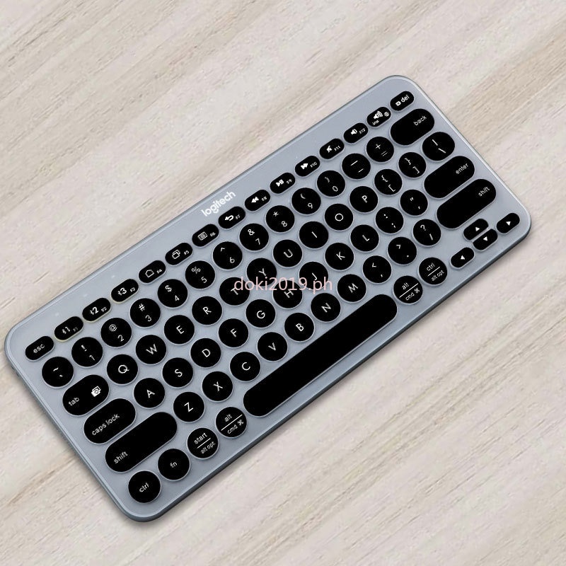 Cover Pelindung Keyboard Wireless Logitech K380 Bahan Silikon Tipis Warna-Warni