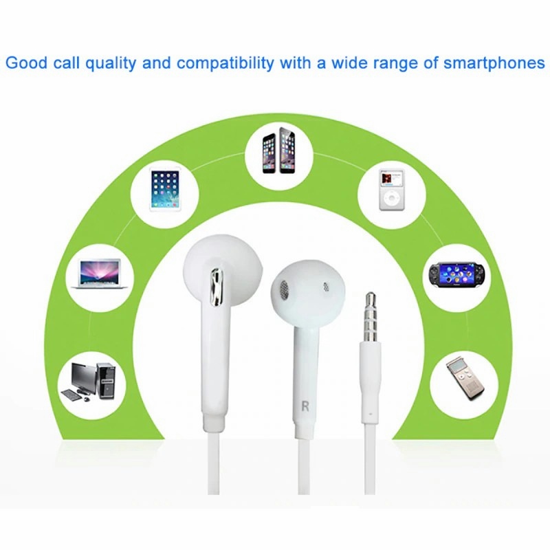 【HF041】Headset Earphone Samsung Galaxy S5 A71 A21s M31 With Mic and Earbud