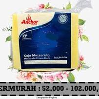 

IDG1s6R--VACUUM TERMURAH ANCHOR MOZZARELLA CHEESE - KEJU MOZARELLA REPACK 1000 GR (1KG)/500 GR