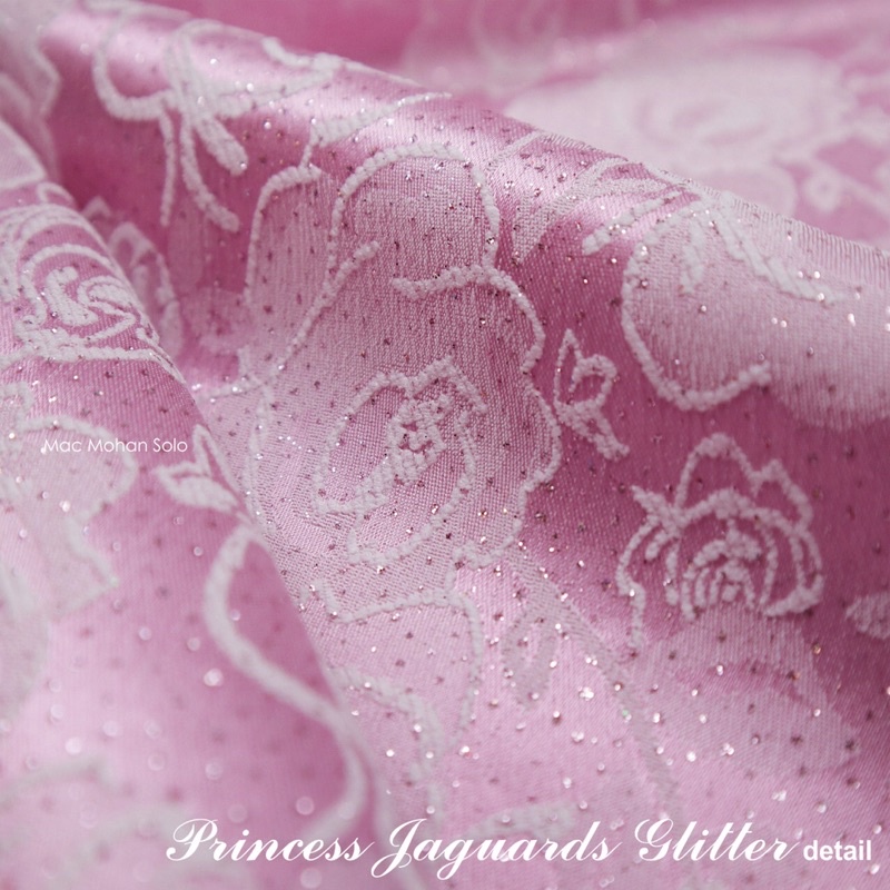 [NEW ARRIVAL] KAIN PRINCESS JAGUARD GLITTER MOTIF TIMBUL TERBARU JAGUAR FLOWER MOTIF BUNGA PER 0.5M UNTUK KEBAYA KUTUBARU GAMIS DRESS SERAGAMAN TUNIK BY MACMOHAN