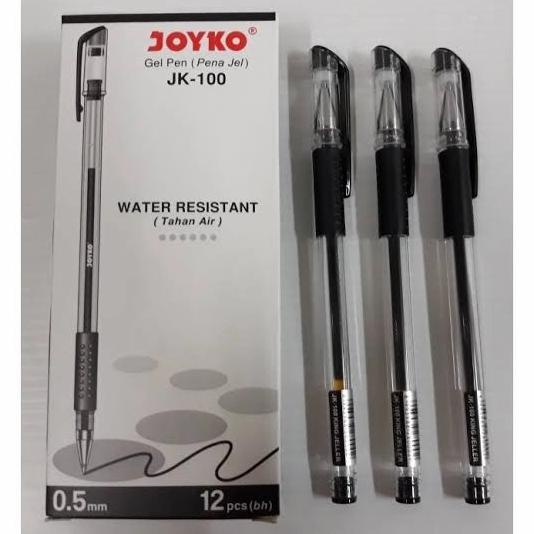 

[COD] Joyko Gel Pen Hitam 1 Lusin Jk100 HEMAT Kode 621