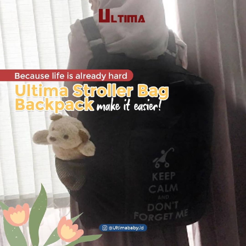 NEW NEW FROM ULTIMA STROLLER BAG BACKPACK FOR POCKIT STROLLER