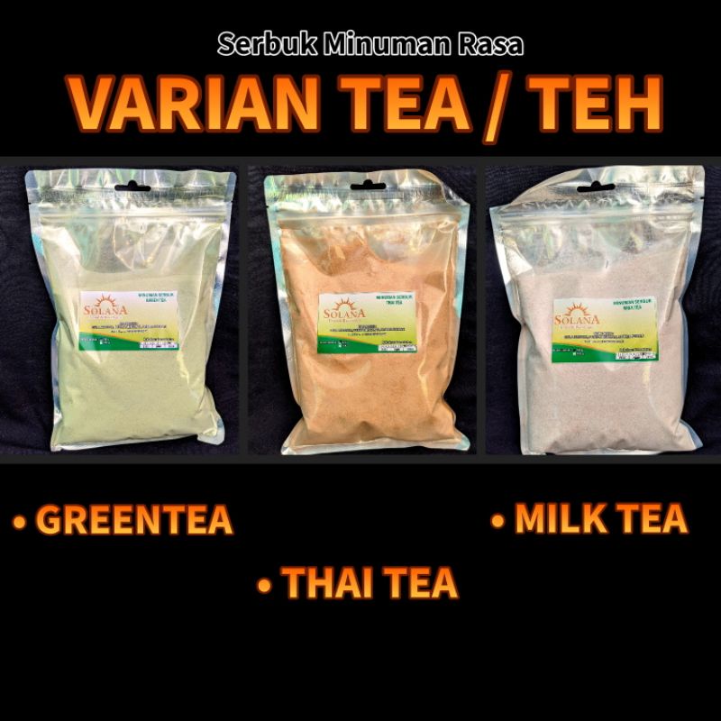 

Bubuk minuman rasa GREENTEA 500 gr