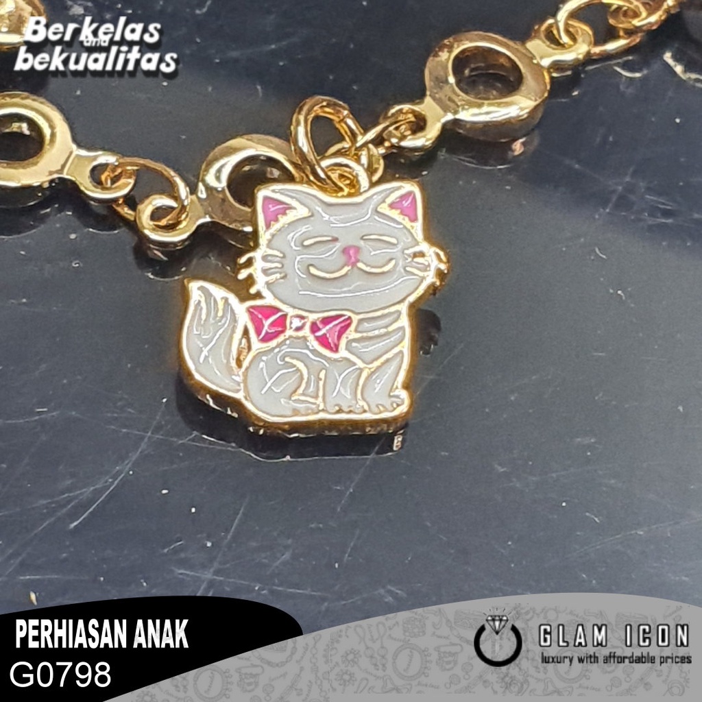 Gelang Anak Bandul Kartakter Kucing Seyum GA0798