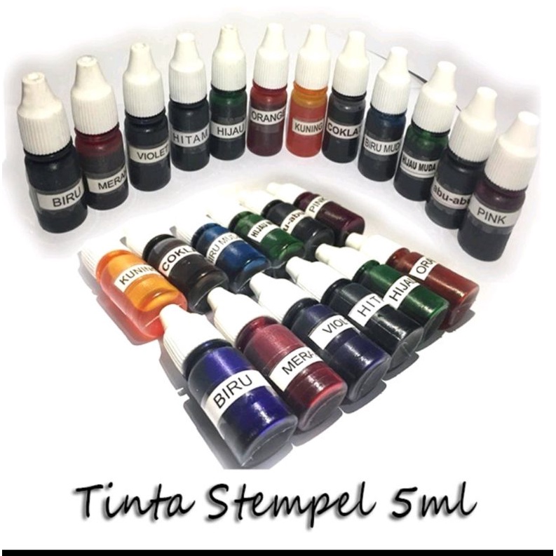 

Tinta stempel otomatis warna 5 ml
