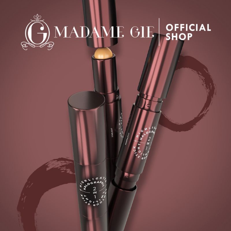 MADAME GIE Halographic Stick 2in1 Highlighter &amp; Contour