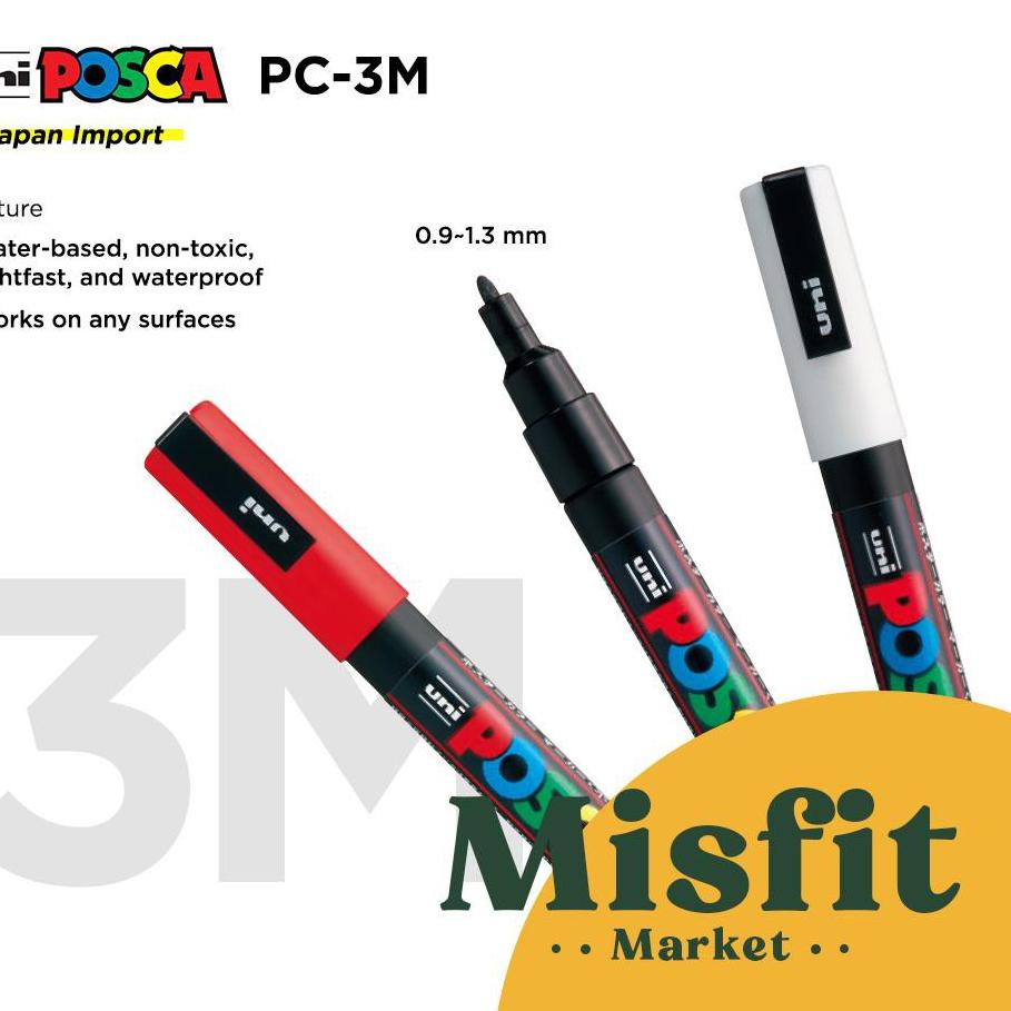 

Flash Sale - UNI POSCA PC-3M Paint Marker Fine Point PC3M !