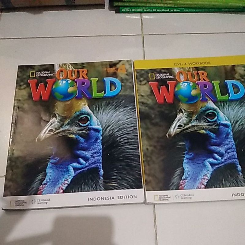 OUR WORLD STUDENT BOOK 4,LEVEL 4 WORKBOOK