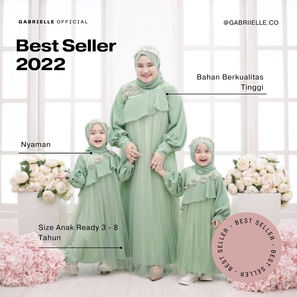 Gamis Anak Usia 8 9 10 Tahun 11 12 13 Thn Bahiya Kids Set Kerudung Dress Muslim Anak2 Warna Plum Cok