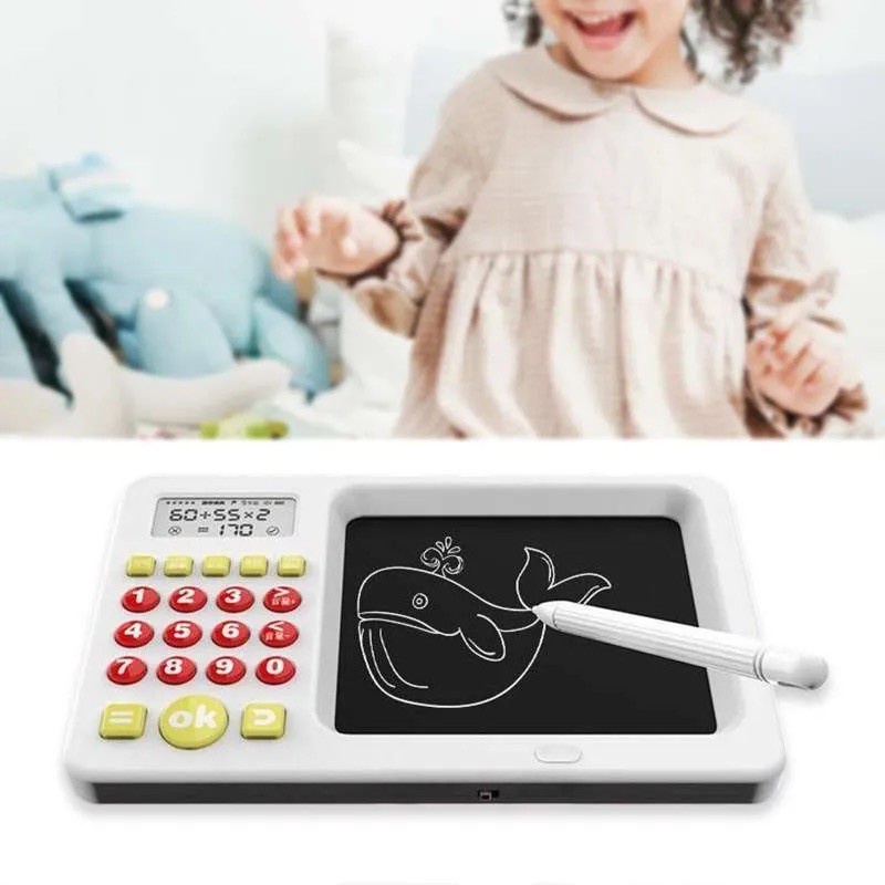 1 in2 writing Writing Tablet&amp; Calculator Intelligent Early Education Learning