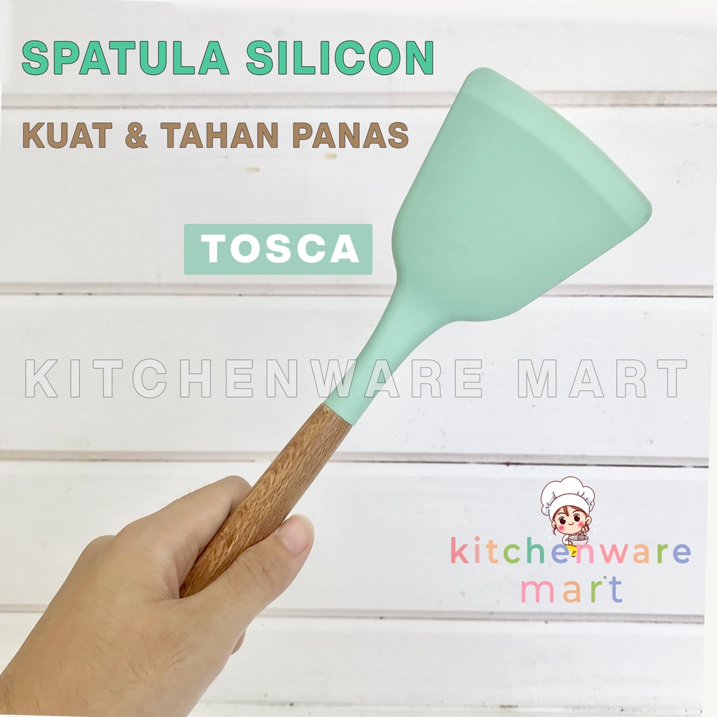 PREMIUM SPATULA SUTIL SILICON SOUP LADDLE- Spatula Masak PINK/ BEIGE / STAINLESS  - Sutil Silicon Sendok Dapur tahan panas- Spatula Premium