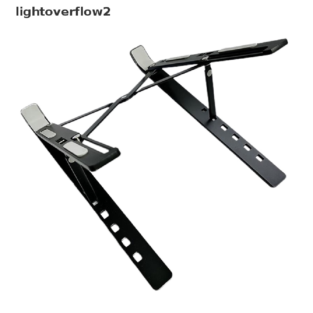 (lightoverflow2) 1pc Stand Pendingin Laptop / Notebook / iPad / Tablet Portable