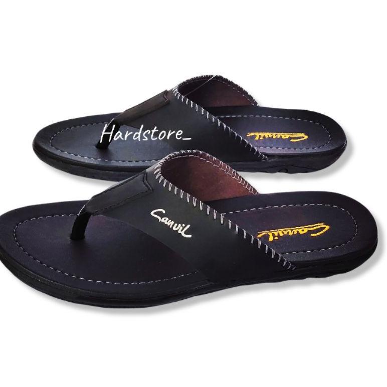 Sandal jepit Casual / Sendal Santai Pria dewasa Kualitas terbaik HHH CNVL 39-43 ‑ SGB.18Oc22r