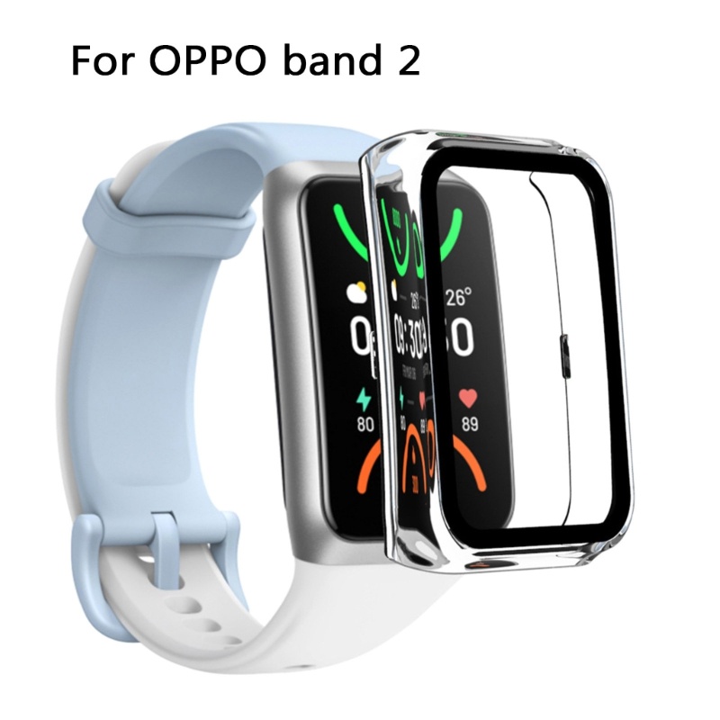 Cre Case Bumper Pelindung Layar Smartwatch Anti Debu Untuk Band 2