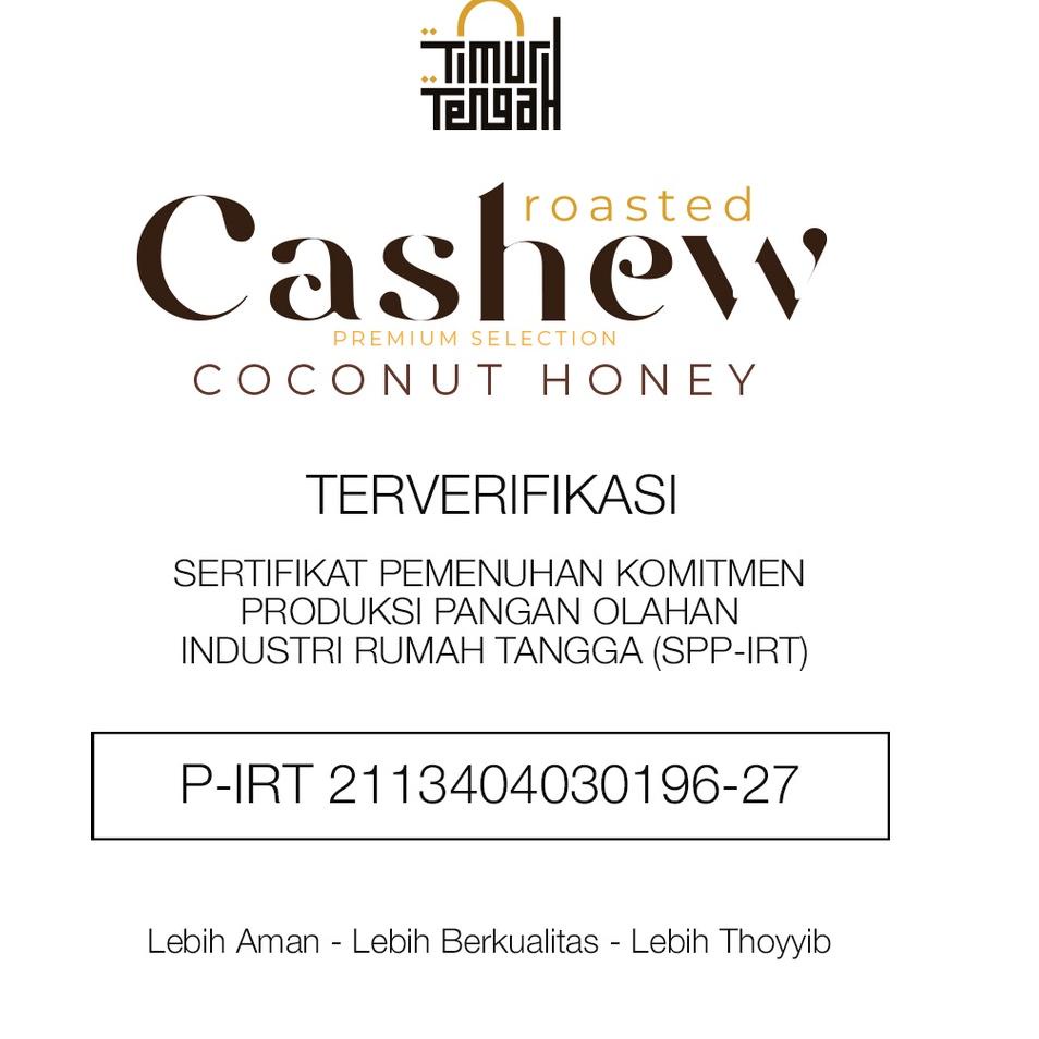 

✨BIG SALE✨ Kacang Mete Coconut 250 gr Timur Tengah High Quality !!