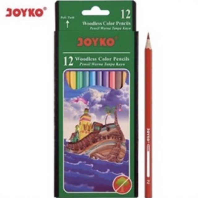 

Pensil Warna JOYKO 12 Panjang CP-103