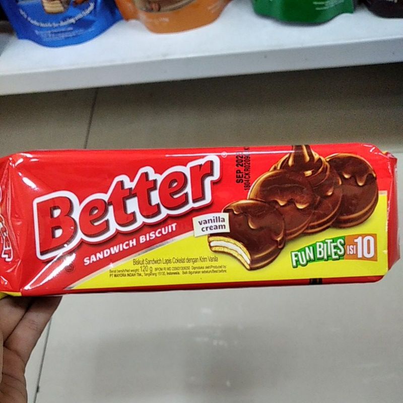 

Better sandwisch biscuit vanila