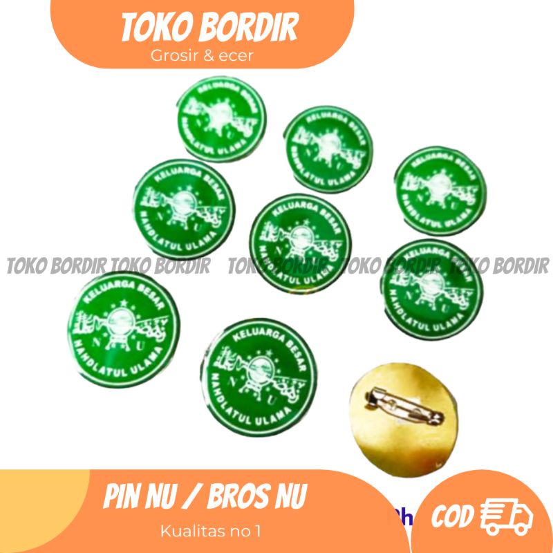 Pin muslimat NU / pin NU / pin keluarga besar NU