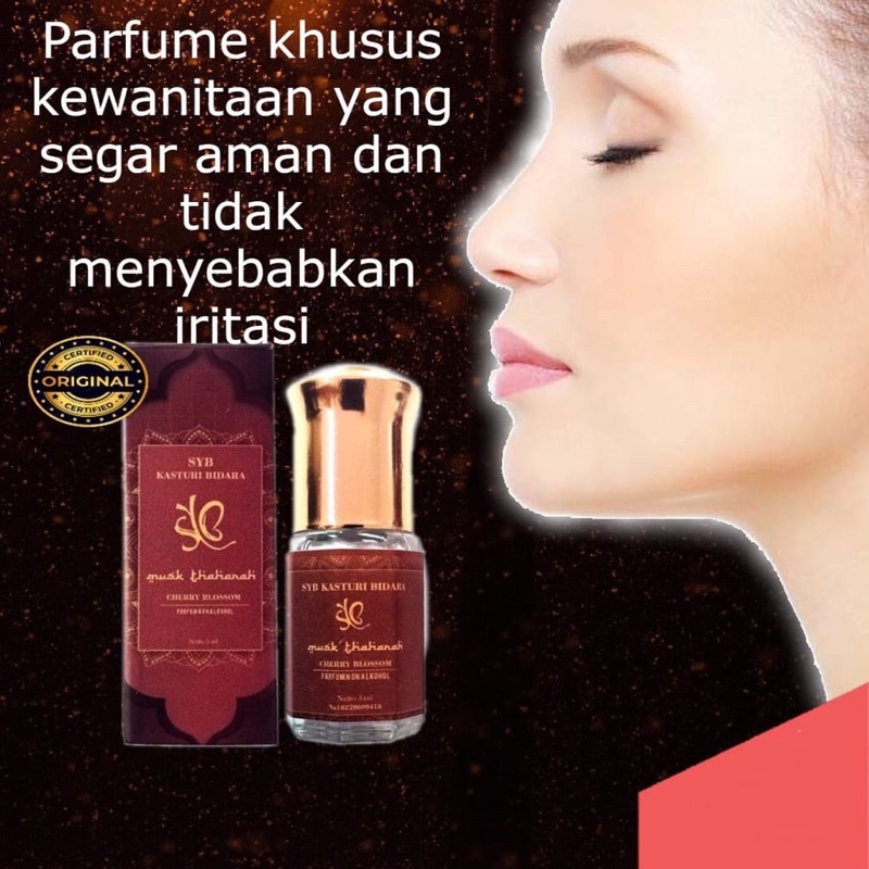 SYB Musk Thaharah Kasturi Bidara Parfum Pewangi Miss V