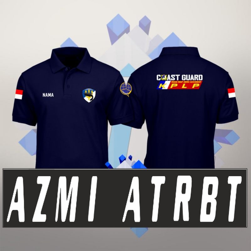 KAOS POLO SHIRT DISHUB COAST GUARD KPLP DJPL NEW DESIGN