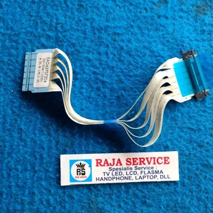 kabel tv LG 24MT48AF lvds flaxible dari tcon ke mainboard 30pin