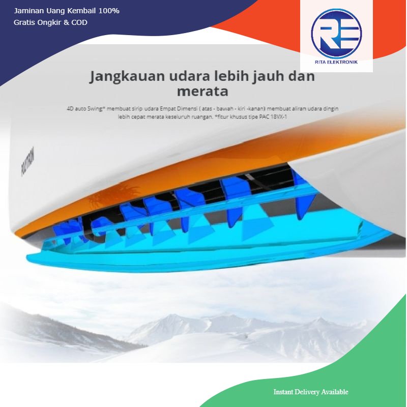 AC Polytron  1/2 PK Kota Padang