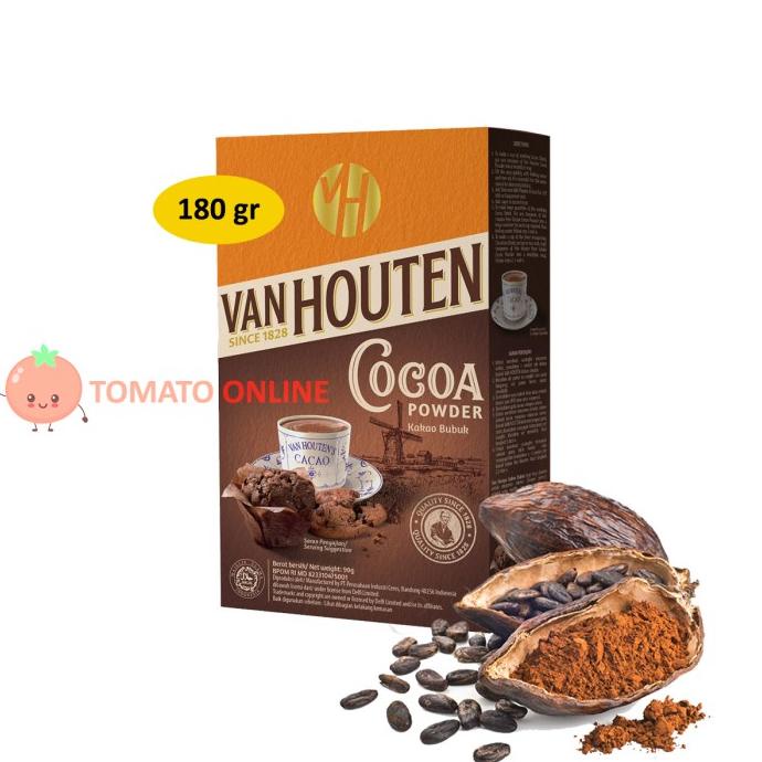 

[COD] Cocoa Powder Van Houten Coklat Bubuk 180 gr gram G / 180gr / 180gram [COD]