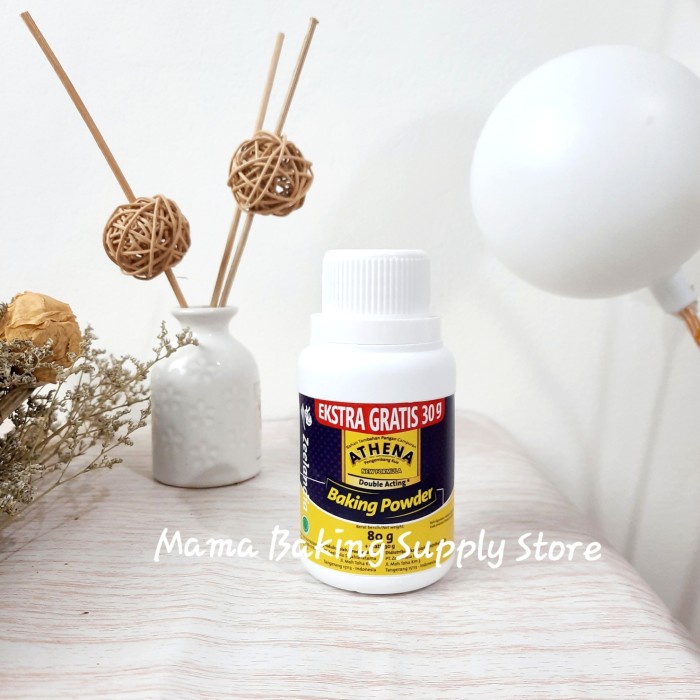 

ZEELANDIA Athena BPDA DOUBLE ACTING BAKING POWDER Pengembang Kue 80 gr