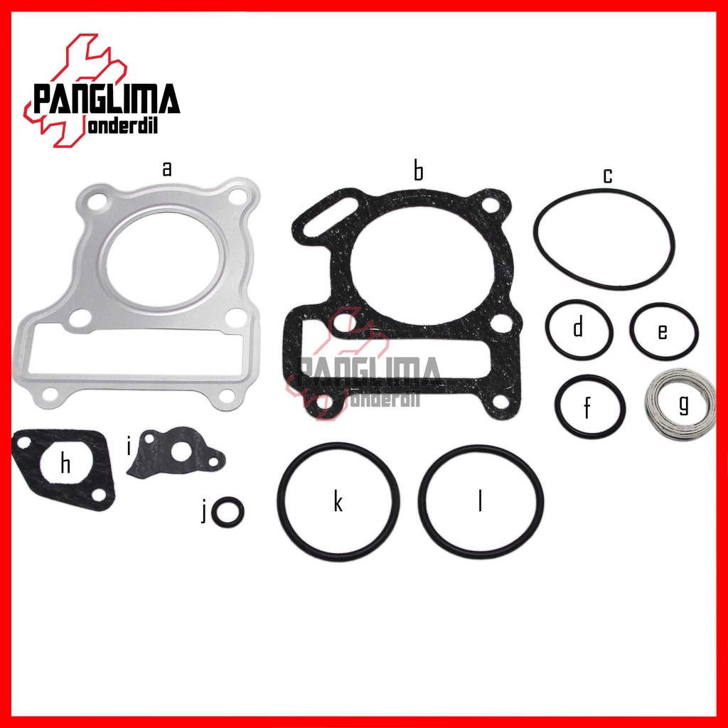 Gasket Topset Crypton &amp; Vega-R-R New &amp; Jupiter-Z 110 Paking-Packing-Perpak Top-Set