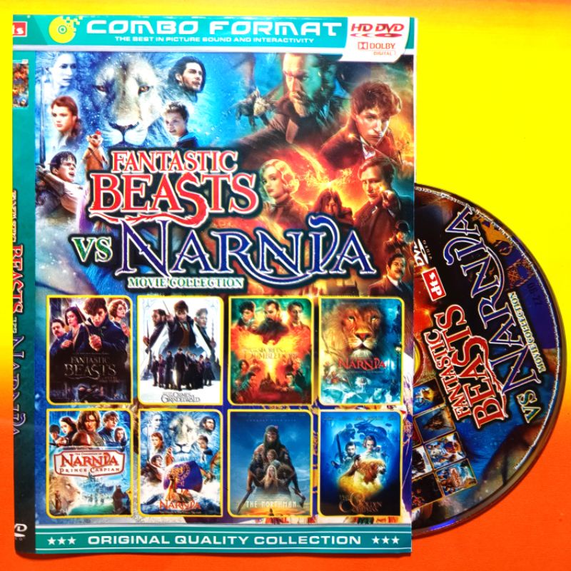 KASET KOLEKSI FILM BARAT FANTASTIC BEASTS - NARNIA (SUBTITLE INDONESIA).