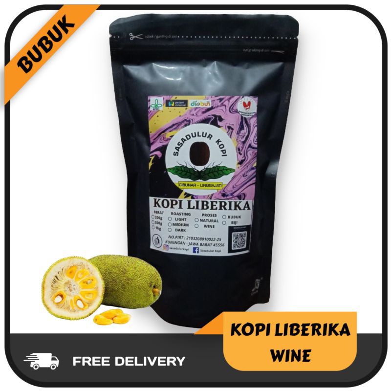 

Kopi Liberika Wine Cibunar - 200gr