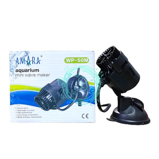 Amara WP-50M Mini Wave Maker Mesin Pembuat Ombak Aquarium Mesin Gelombang Air