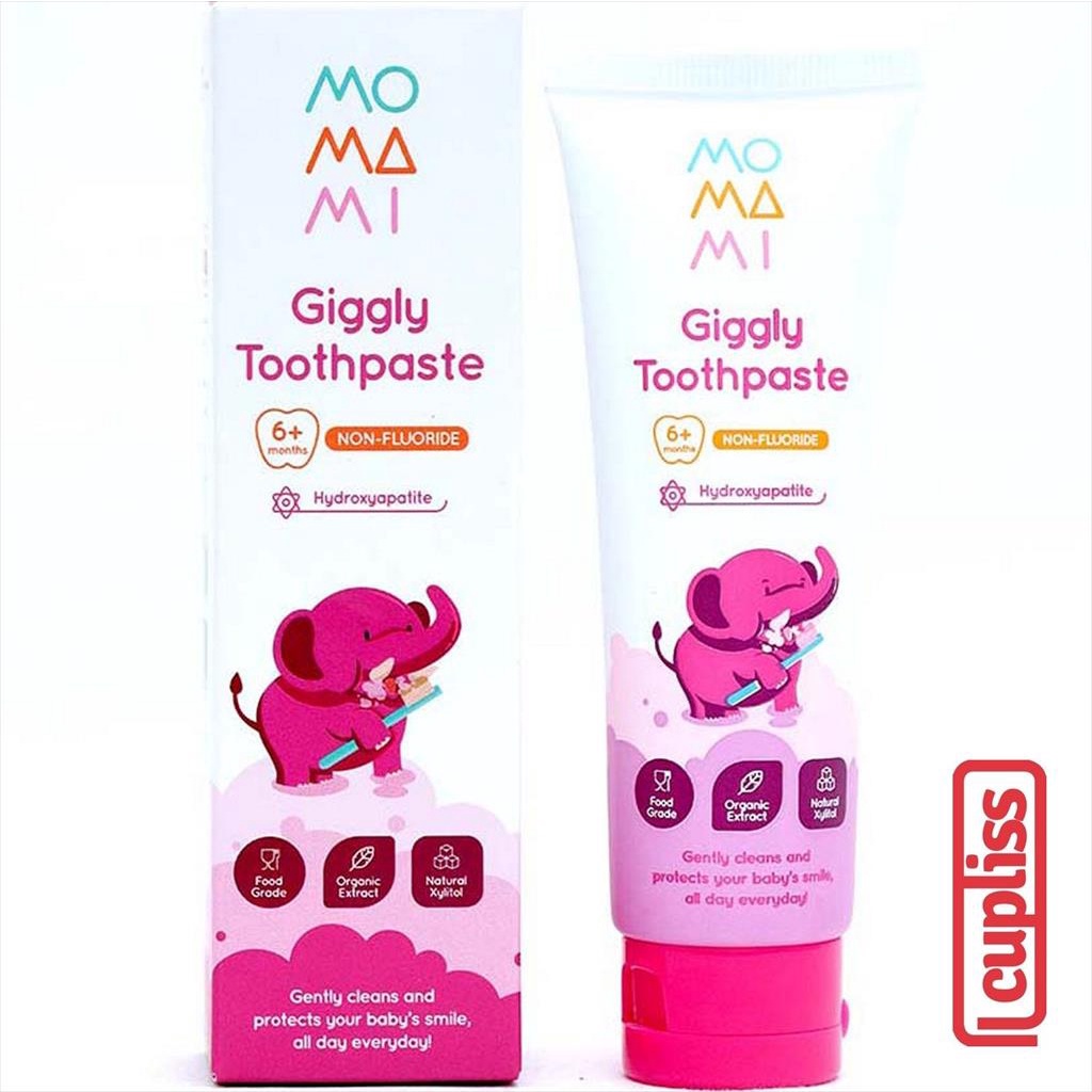 MoMaMi Giggly Toothpaste Non Fluoride 50gr 129351 50 gr