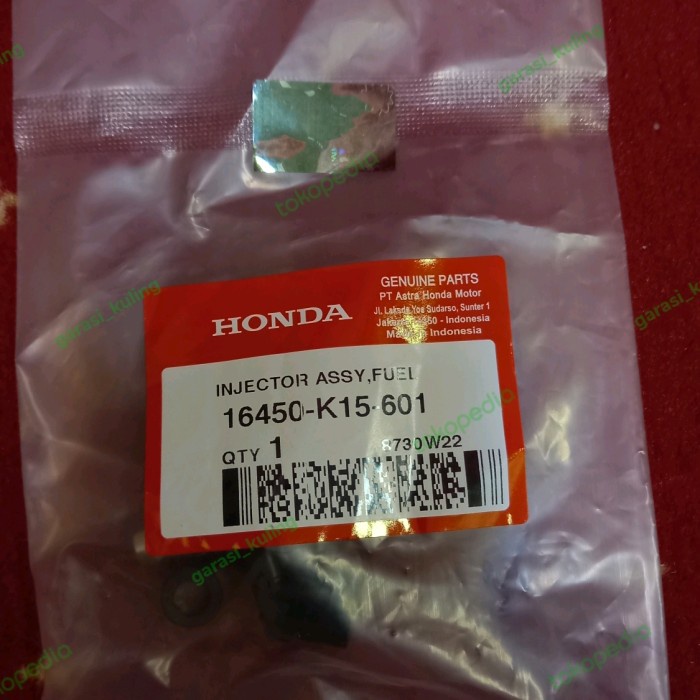 Injektor Injector Hole 8/ 8 Hole Lubang K15 Cb 150 vario Original Asli