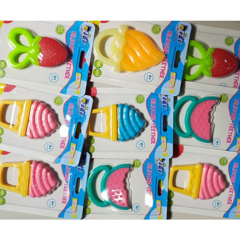 Dodo Silicone Teether Fancy Series