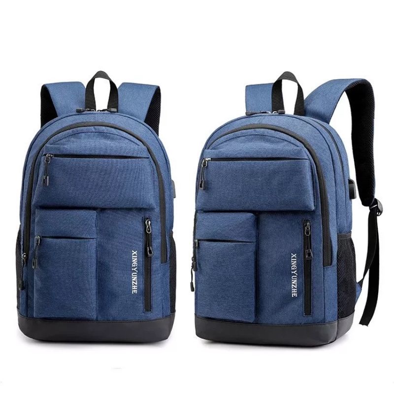 KS - Tas Ransel Punggung Pria Goldvers Ransel Anak Sekolah Kualitas Original