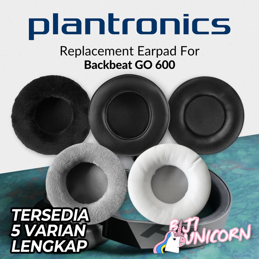 Earcup/Earpad/Ear Cushion Plantronics BackBeat GO 600 GO 605 Busa Foam Bantalan