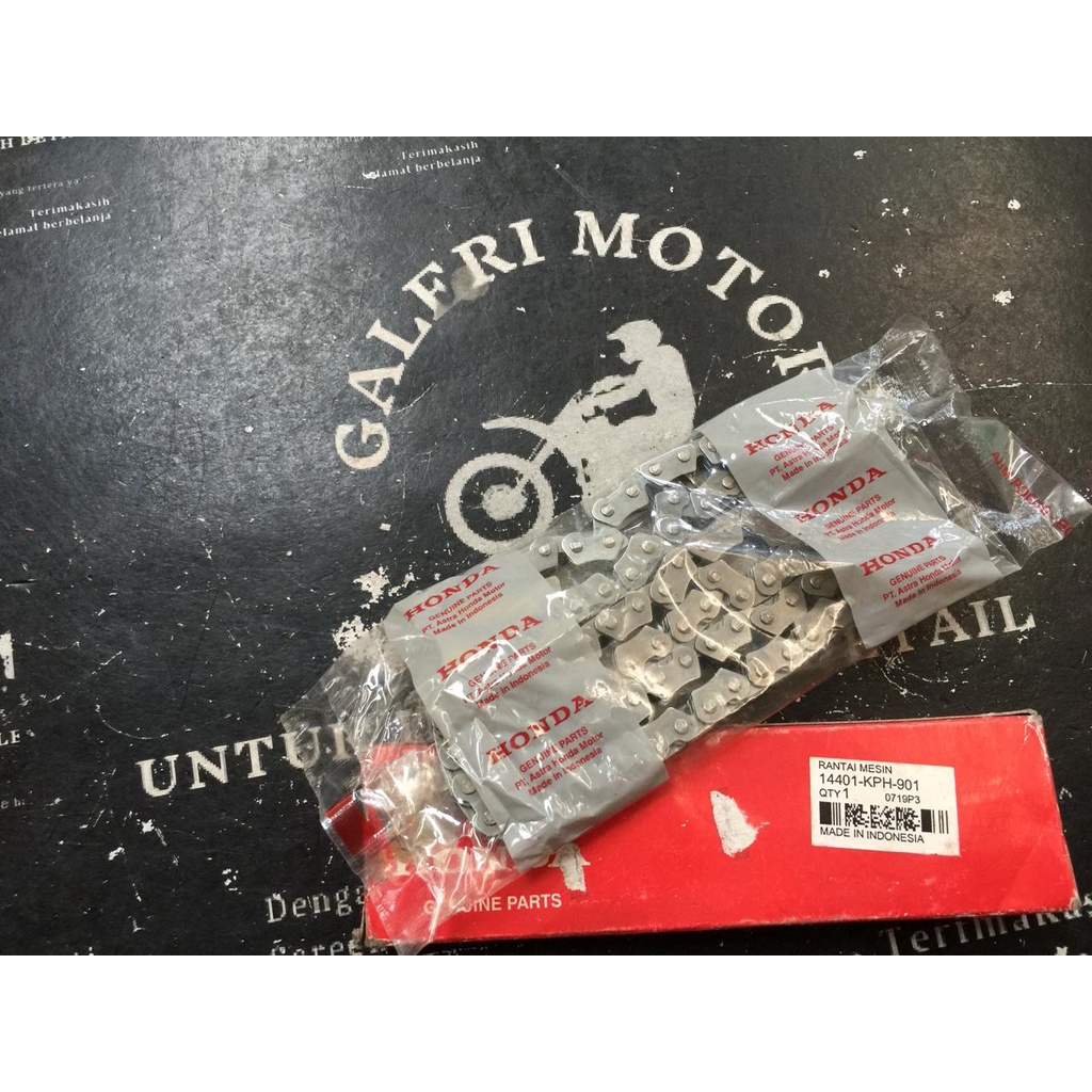 RANTAI KAMPRAT KARISMA, SUPRA X 125 ORIGINAL 14401-KPH-901 14401KPH901 CAM CHAIN RANTAI KETENG KAMPR