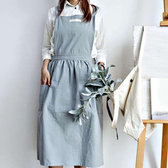 Nordic Simple Apron / apron / celemek korea