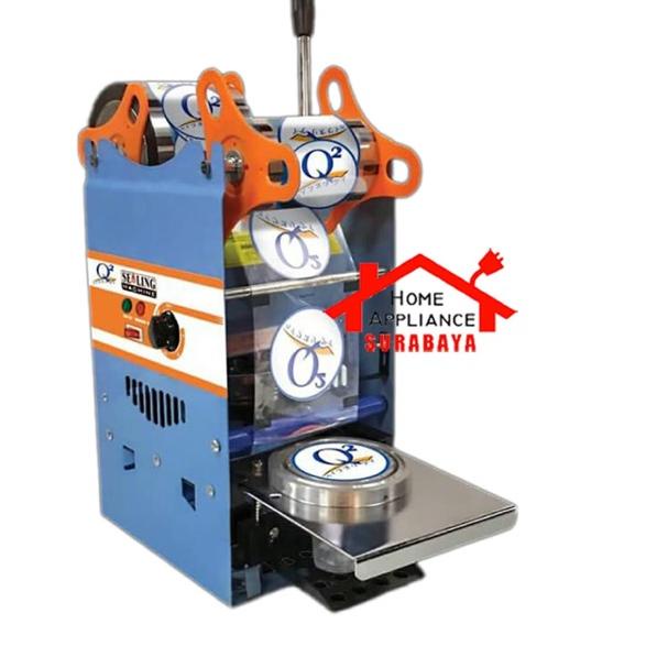 Murah Meriah Mesin Cup Sealer Press Gelas Plastik Manual Sealing Machine Q2 8881 / Q2-8881