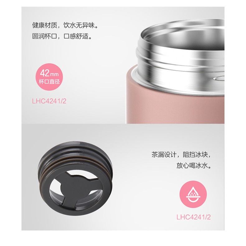 Lock n Lock Exclusive Point Screw Tumbler 200ml 260ml - LHC4241 LHC4242 Mini Tumbler termos LocknLock