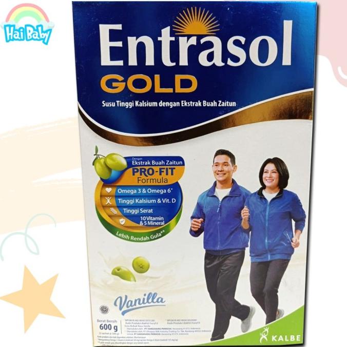 

[ COD ] ENTRASOL GOLD VANILLA 600gr