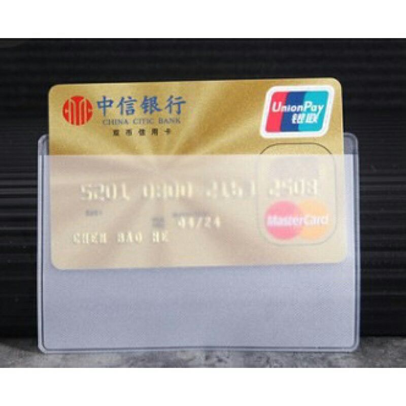 

Sampul pelindung kartu nama dan ktp waterproof