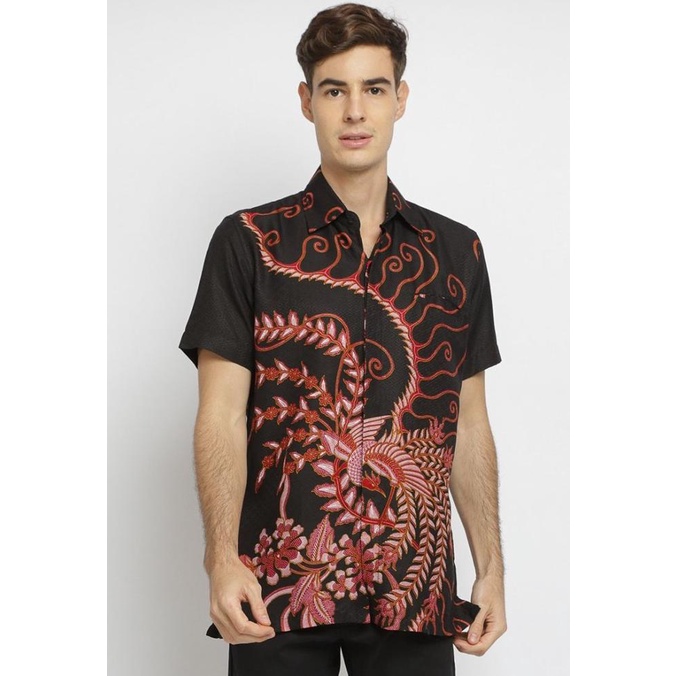 Kemeja Batik Pria Hassenda Mahija