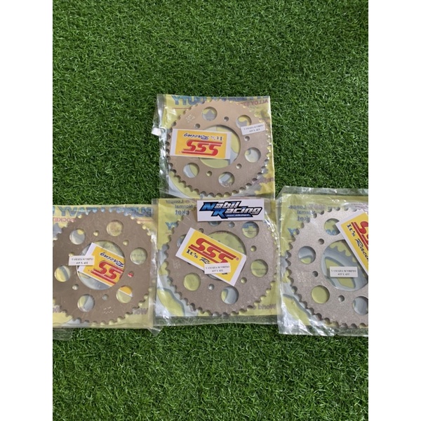 gear sss 415 yamaha scorpio,vixion old,vixion new,r15 v1/v2,mx king,byson ukuran 37-45